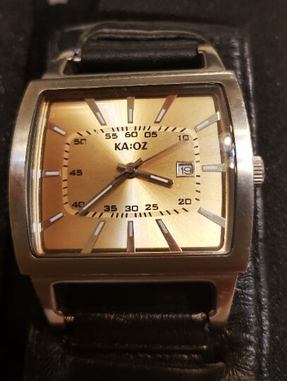 1980's, Original KA:OZ, Working Vintage Large Dial Men's Wrist