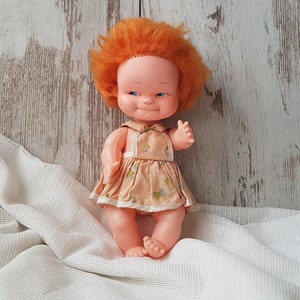 1970&#39;s, Vintage Red Hair/Head Doll *** Collectible Hard Plastic Children Toy