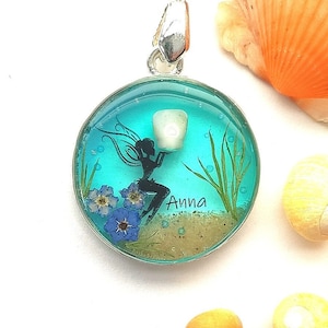 MILK TEETH - Customizable Souvenir with First Name - Jewel with the milk tooth of your darling child - Gift of the Little Mouse
