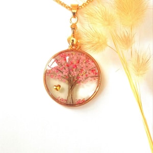 Personalizable Tree of Life with locks of hair or fur, pendant, necklace, key ring, decorative jewellery image 6