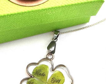 Lot De 60 Pendentifs Trèfle à Quatre Feuilles En Métal Vert - Porte-bonheur DIY Pour Bijoux, Porte-clés - 7