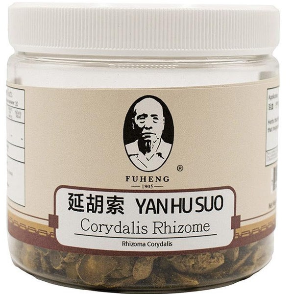 Yan Hu Suo - 延胡索 - Corydalis Rhizome - FUHENG福恒 - Since 1905 - 100g