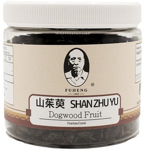Shan Zhu Yu - 山茱萸 - Dogwood Fruit - FUHENG福恒 - Since 1905 - 100g