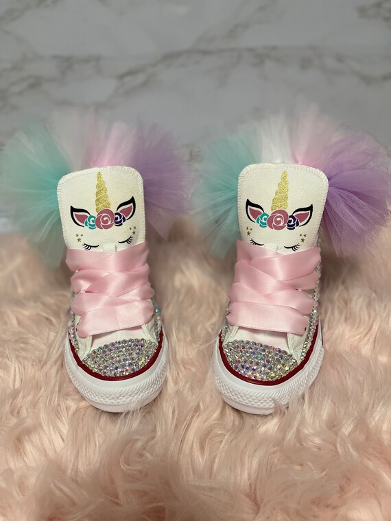 Converse girls deals unicorn shoes