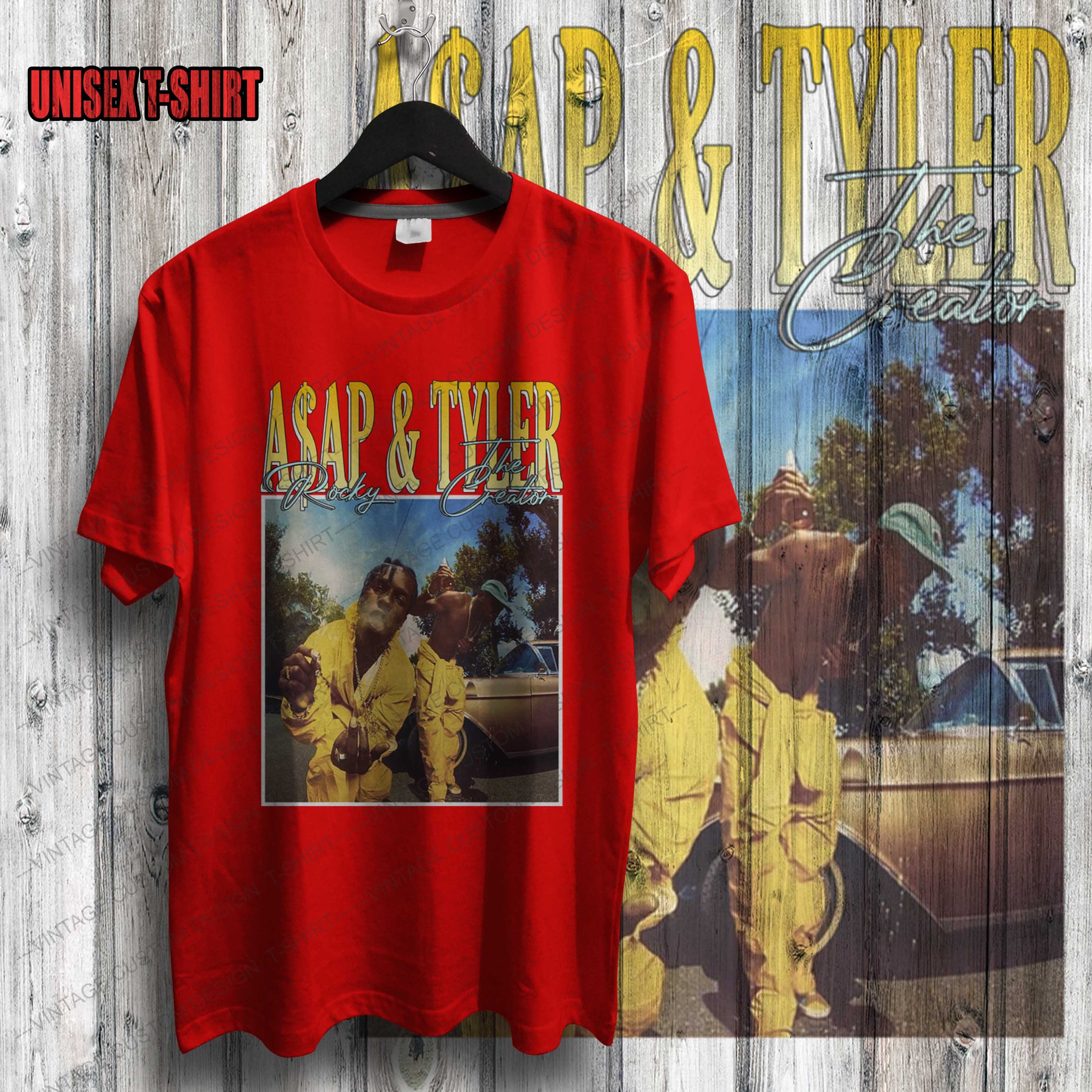Asap rocky shirt tyler the creator shirt vintage shirt hip hop | Etsy
