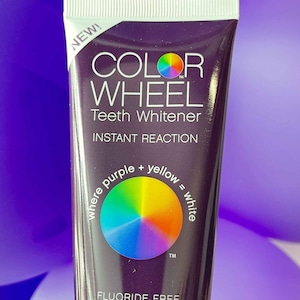 Color Wheel Purple Teeth Whitener - Teeth Whitening Gel