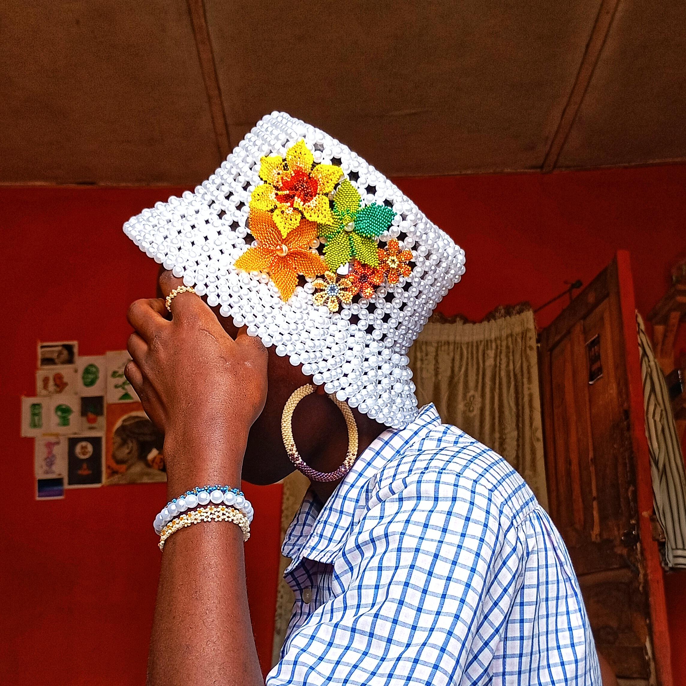 Pearl Beaded Bucket Hat for Women | Handmade Festival Hat - Etsy