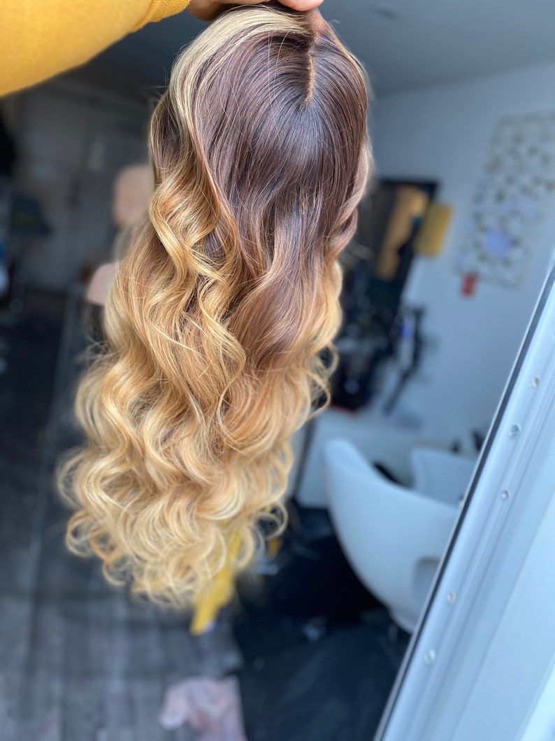 Raw Hair Extension Bundles Brown 8 18 Etsy