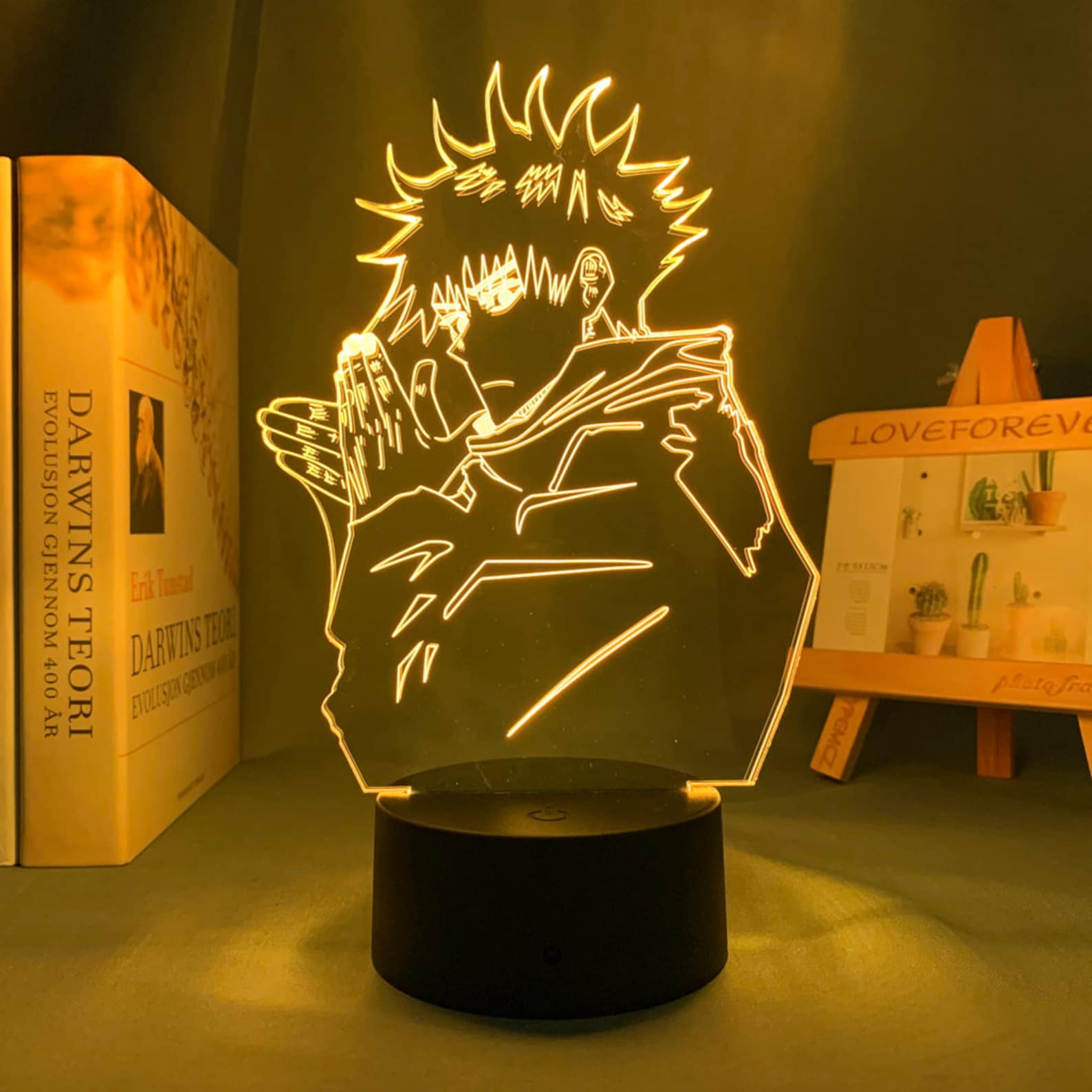Megumi Fushiguro Jujutsu Kaisen LED Neon Lamp Gojo LED | Etsy