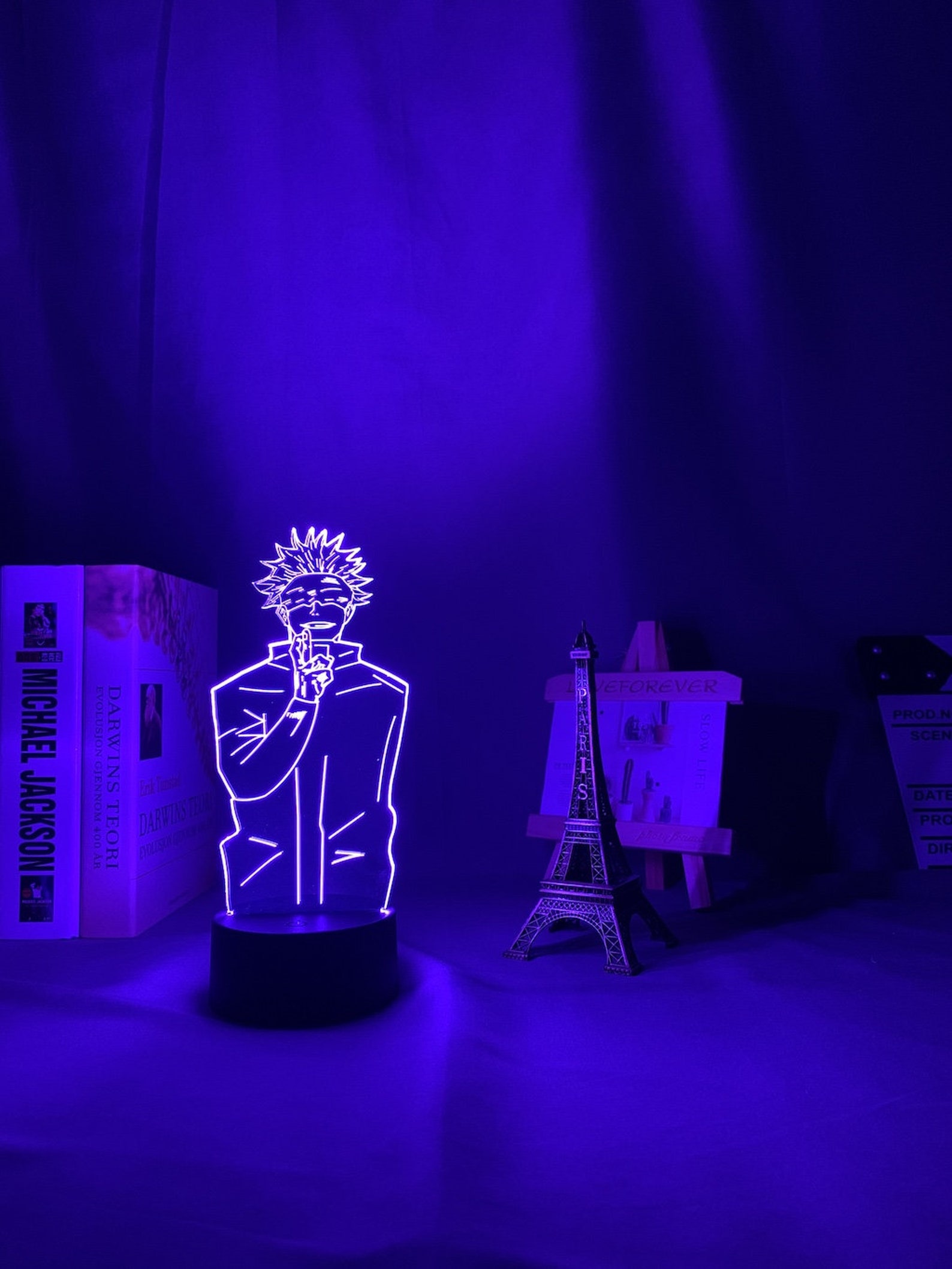 Jujutsu Kaisen Satoru Gojo LED Neon Lamp Gojo LED Colorful | Etsy