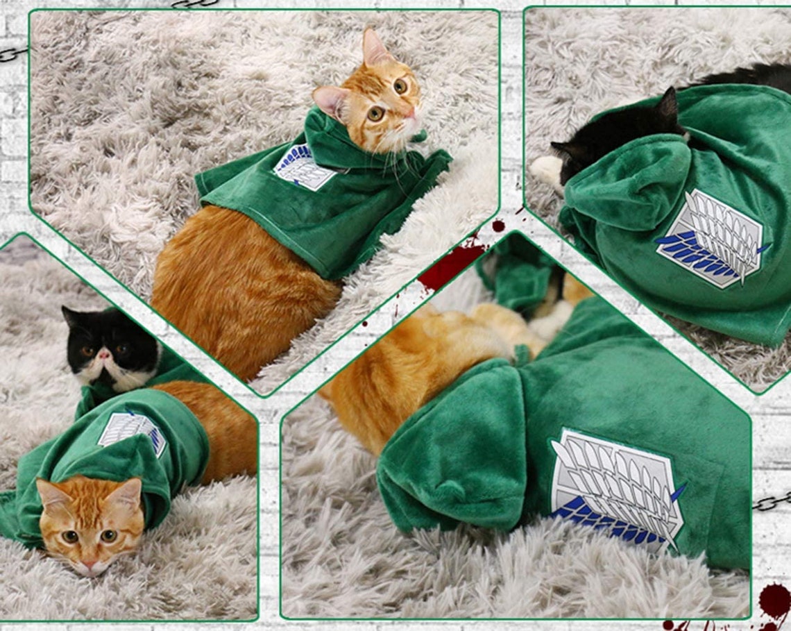 attack on titan dog toy