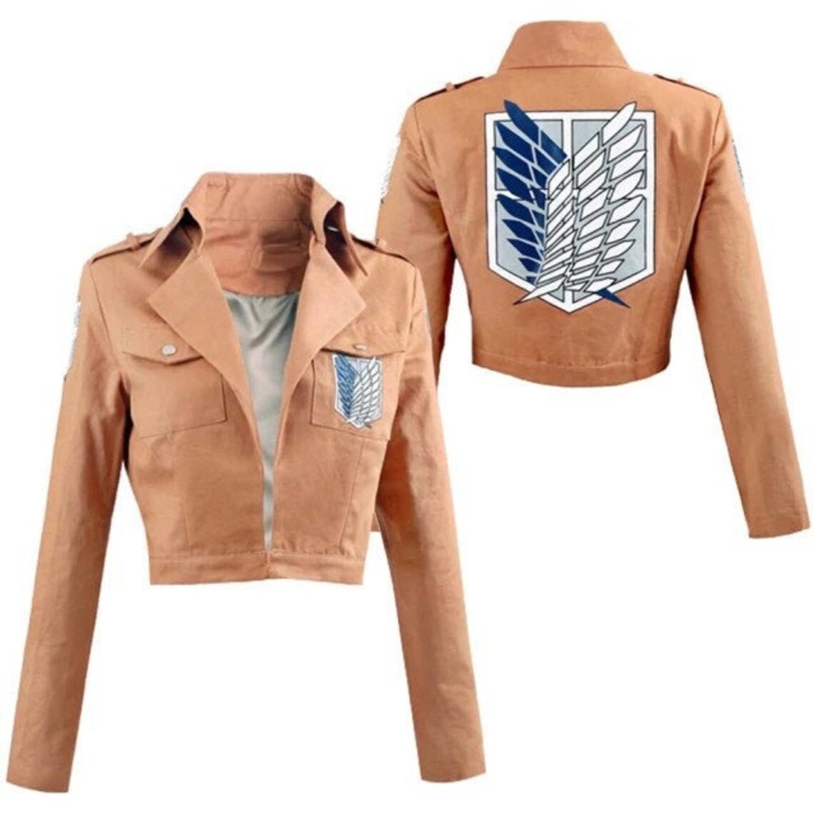 NEW Attack On Titan Jacket Cosplay AOT Jacket Cloak Cape Etsy
