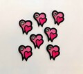 Double Hearts Roller Skate Accessories - Sold in Singles - Eyelet Shoe Laces product logo