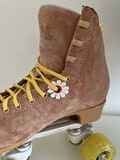 Lace Flower Daisy Roller Skate Accessories multiple colors - Sold in Pairs - Eyelet Shoe Laces product logo