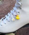 Duck / Daisy Flower charm Roller Skate Accessories - Sold in Singles - Eyelet Shoe Charm product logo