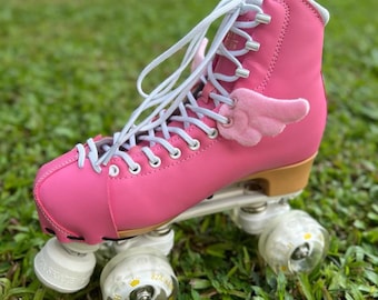 Plush Wings Roller Skate Accessories multiple colors - Sold in Pair - Eyelet Shoe Laces
