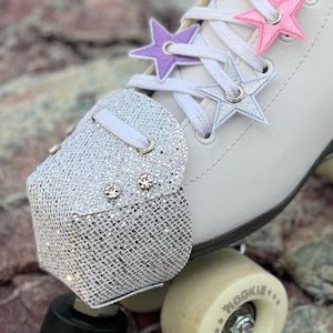 Disco Diamond Stud Toe Caps Guards in various colours - Roller Skate Accessories