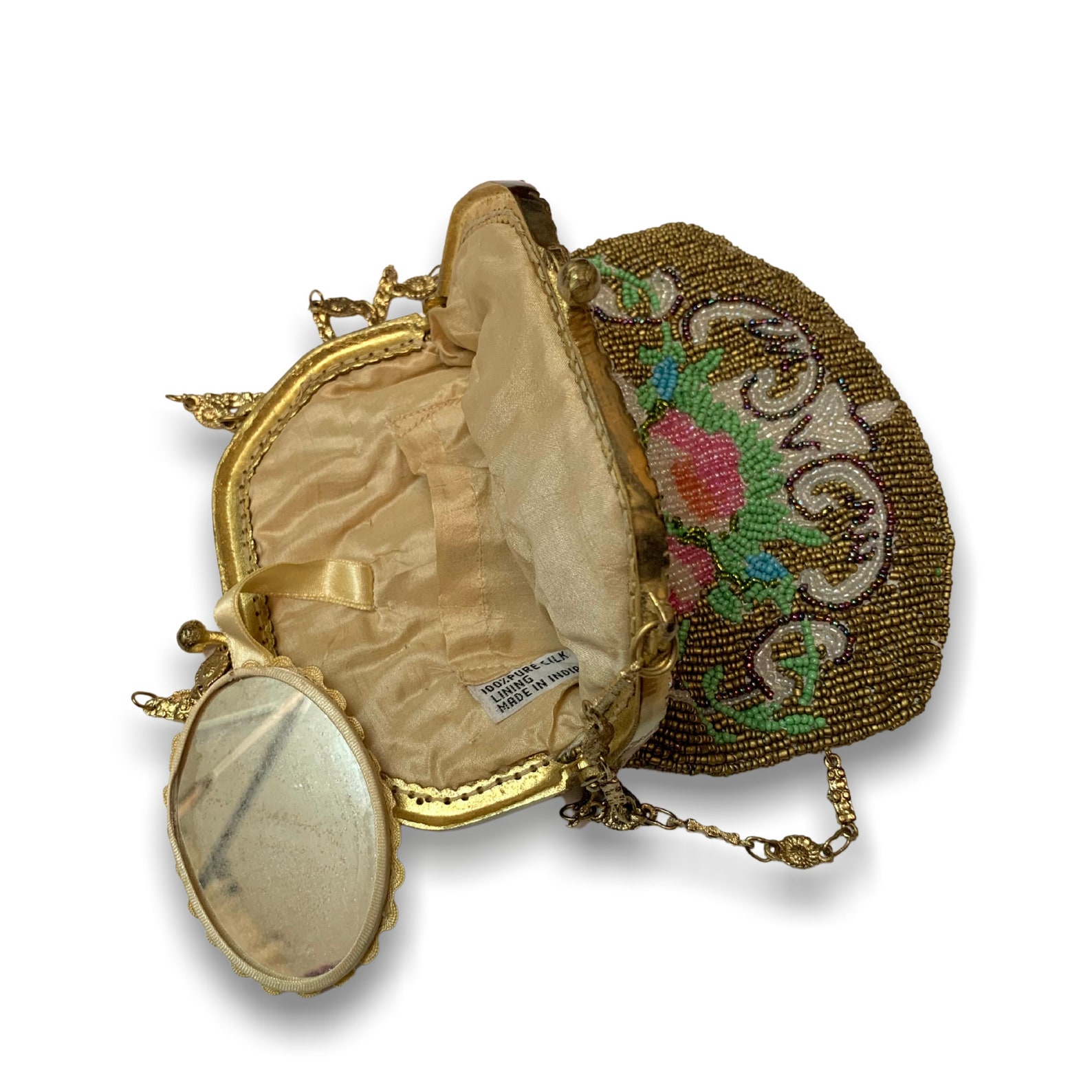 Vintage Christiana Beaded Purse Etsy