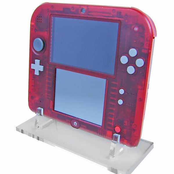 Display-Ständer für Nintendo 2DS Spielekonsole - Crystal Clear | ZedLabz