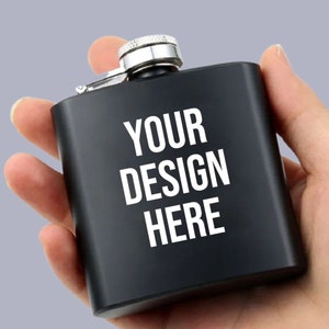 Regalos de padrinos para boda personalizado padrinos frascos equipo de despedida de soltero, 6 oz. Frascos de cadera grabados a medida para el mejor hombre y padrino