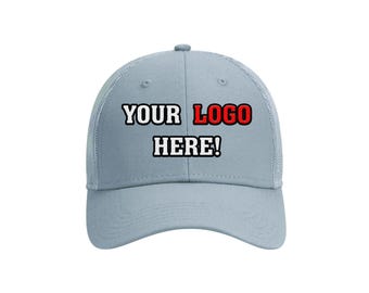 Truckerkeps med nätrygg | Anpassad broderad logotypkeps | Personlig present