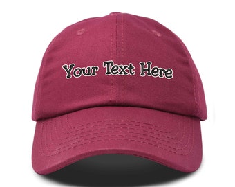 Unstructured Dad Hat-Black  Photos, Image Logo Adjustable Hat Trucker Hats Hats Sun Cap Design Unisex Unstructured Logo Text Embroidery