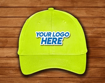 Personalized Custom Baseball Cap Customize Your Own Design Text, Photos Logo | Embroidered Logo Custom Design Artwork Menware & Womenware