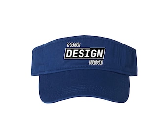 Personalized Kids or Adult Visor – Custom Text