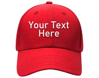 Create Your Own Hat Custom Embroidered Hat | Custom Hats | Custom Baseball Hat | Personalize Your Hat | Custom Dad Hat | Baseball Cap