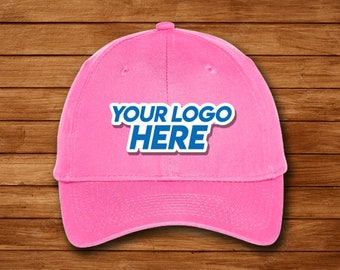 Custom Front&Back Baseball Cap 100% Cotton Personalized Embroidered Hat in | Embroidered Quality Cotton Dad hats Baseball cap adjustable