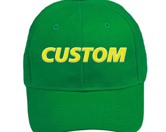 Snapback Adjustable Baseball Cap - Structured 6-Panel Cotton Hat for Game Day Cotton 6 Panel Back Mesh Structured Adjustable Snapback  main image 2