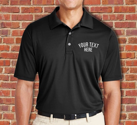 Personalized Shirts Design Your Own, Custom Embroidered Polo
