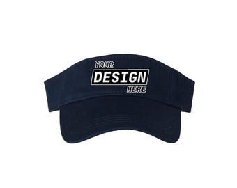 Personalized Hook and Loop Visor – Custom Stitch