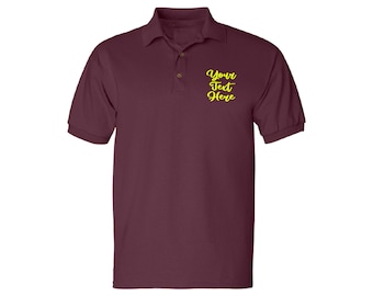 Design Custom Cotton Polo Shirts Embroidered with Logo Embroidered Cotton Polo Shirts for Men Unisex Golfing Golf tee Business