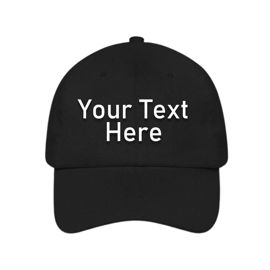 Personalized Custom Embroidered Dad Hat Design Your Own Structured ...