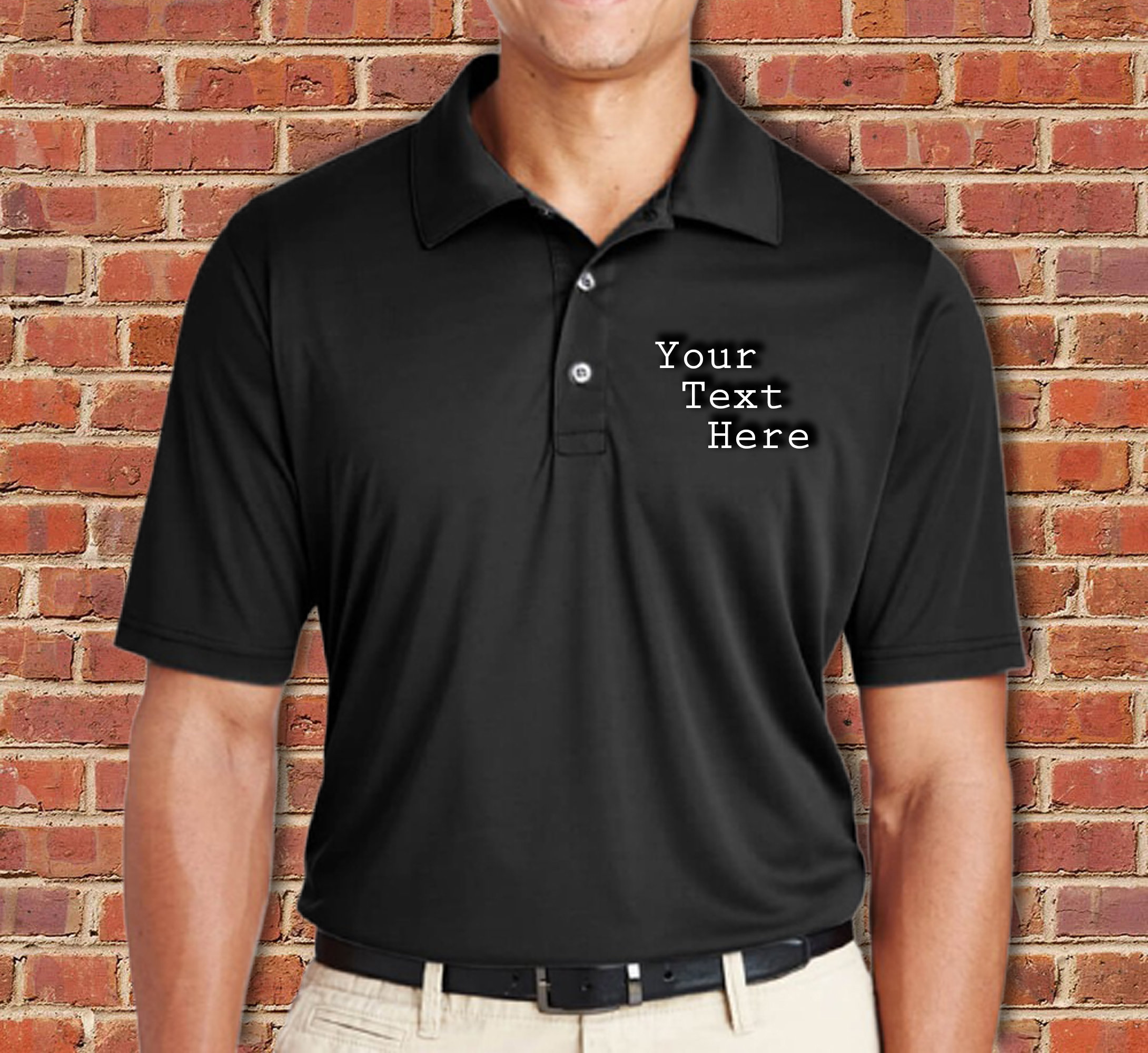 Personalized Men's Polo Personalized Name Polo Etsy