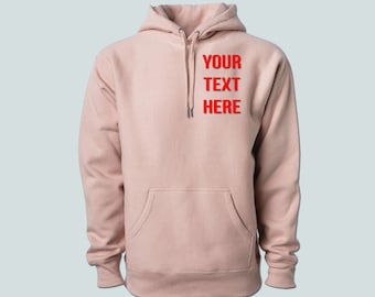Personalized Sweatshirt Custom hand made hoodie Top quality Cotton/Polyester | Custom Logo text embroidery, Stitched customized Sweatshirt