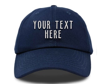 Bestickte Mütze Polo Style Unisex Verstellbare unstrukturierte Baumwollmütze Dein eigenes Bild Logo und Text Personalisiert Jedes Logo Design Unisex