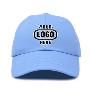 Custom Embroidered Unstructured Cap / Custom Logo / Low Profile Dad Cap / Custom Apparel | Dad Hat Unisex Unstructured Unisex Low Profile