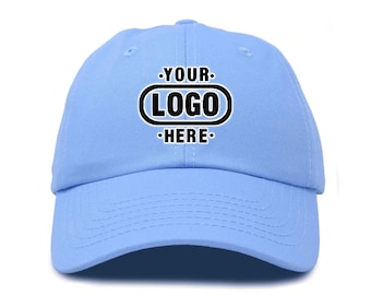 Custom Embroidered Unstructured Cap / Custom Logo / Low Profile Dad Cap / Custom Apparel | Dad Hat Unisex Unstructured Unisex Low Profile