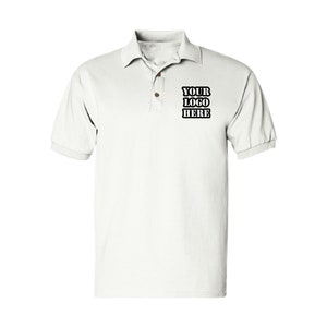 Men&#39;s Custom Golf Shirt. Custom Embroidered Polo Shirt/Golf Shirt Golf Logo Design Text Stitch