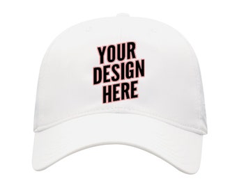 Personalized Custom Embroidered Dad Hat | Design your own Structured baseball hat with custom text Gift Custom Hats Monogram Hats