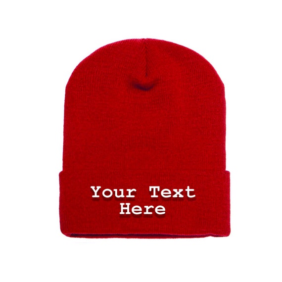 Custom Beanie Design Your Own Winter 