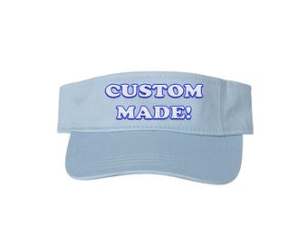 Custom Embroidered Team Visor – Any Color Option