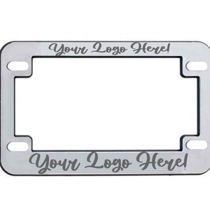 Bicycle License Plate | Bicycle Plate | Motorcycle license plate frame Bike parts Accessories Custom Personalized Laser engraved Etched