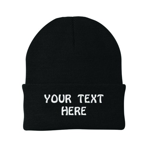 Personalized Custom Embroidered Beanie 