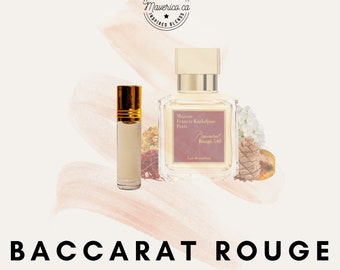 Impression of Baccarat Rouge 540 Premium Perfume Oil - Alcohol-Free Attar Oil in Various Sizes Scent | Long-Lasting Unisex Perfume