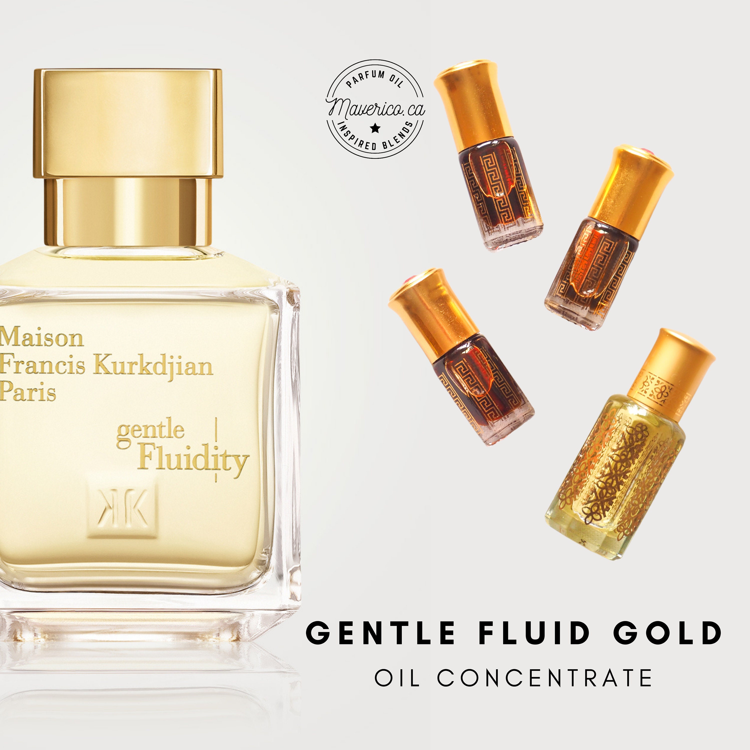 Our Impression of Gentle Fluidity Gold by Maison Francis Kurkdjian Perfume  Oil by generic perfumes Niche Perfume Oil for Unisex