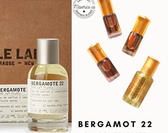 Impression of Le Labo - Bergamote 22 Premium Perfume Oil - Alcohol-Free Attar Oil in Various Sizes Scent | Long-Lasting Unisex Perfume