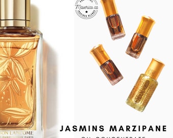Impression of Jasmins Marzipane Premium Perfume Oil - Alcohol-Free Attar Oil in Various Sizes Scent | Long-Lasting Unisex Perfume